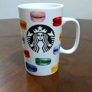 Starbucks French Macarons Ceramic Mug 2015